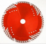 Turbo Cutting Blade with triangle protective teeth